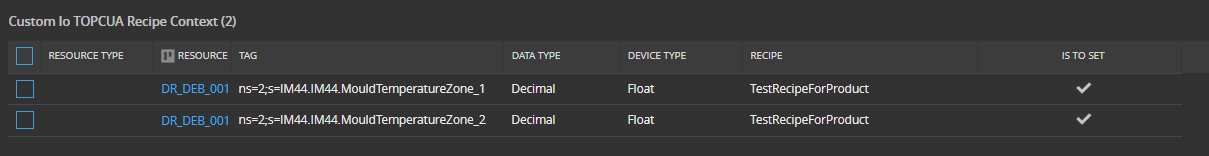 <ST>CustomIoTOPCUARecipeContext
