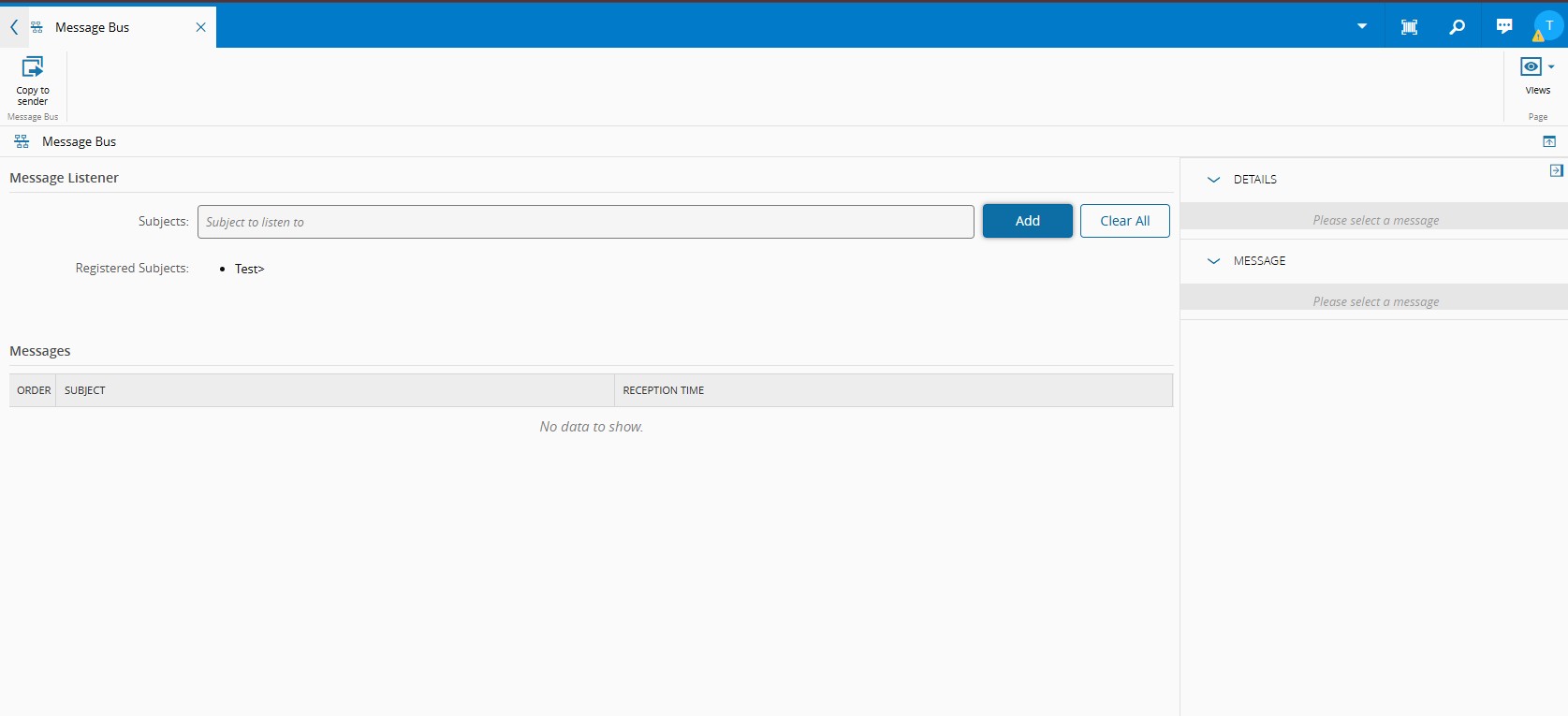 Message Bus Listener